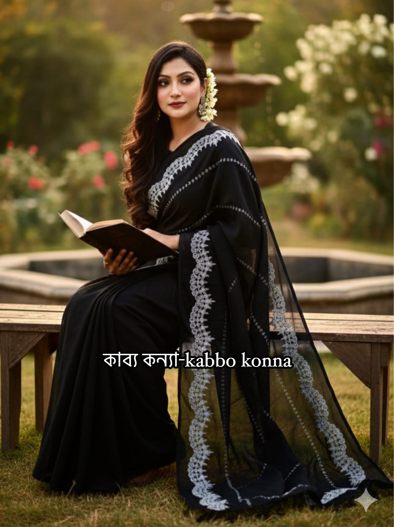 Soft জর্জেট শাড়ি